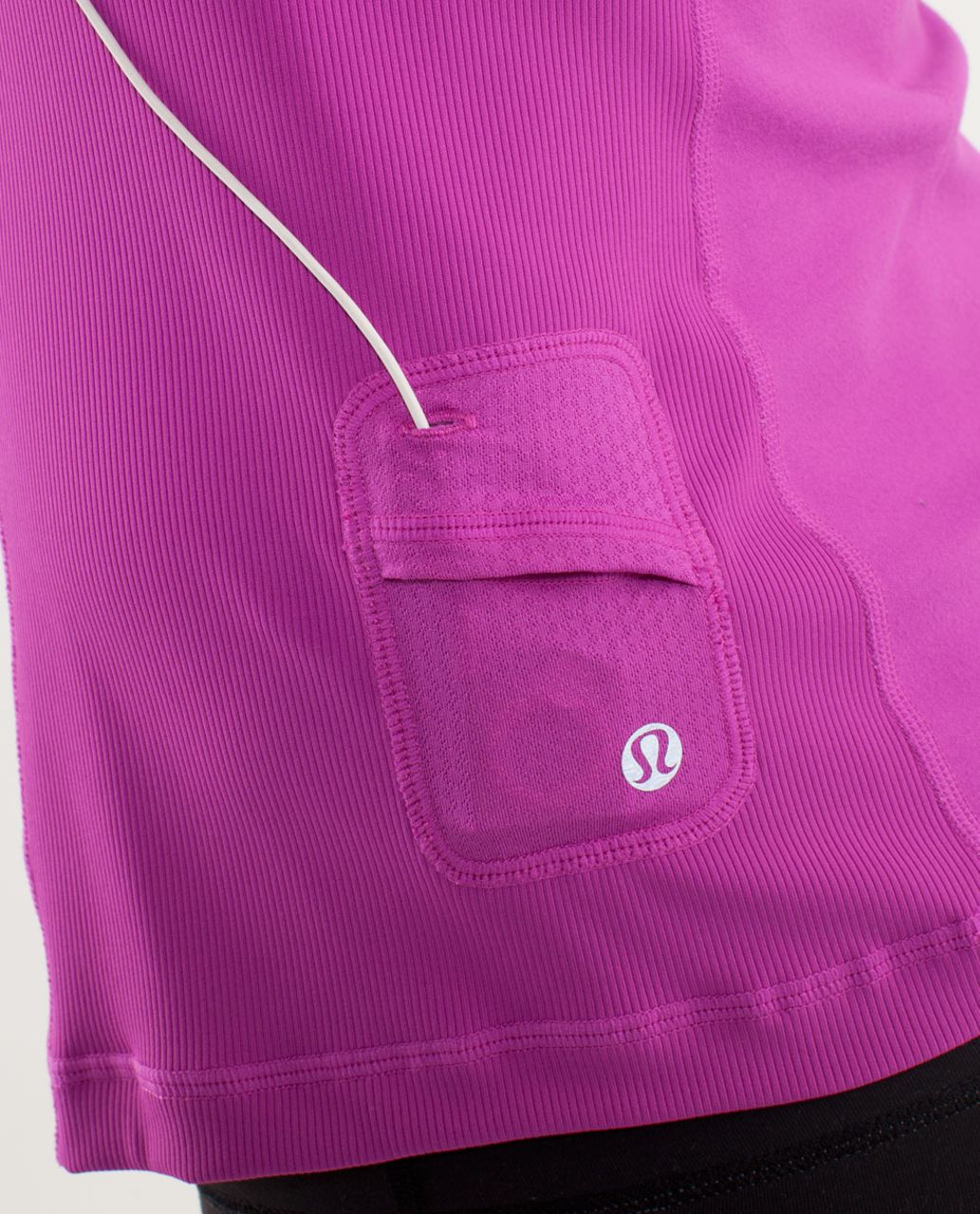 Lululemon Run:  Switch Back Long Sleeve - Ultra Violet /  Heathered Ultra Violet