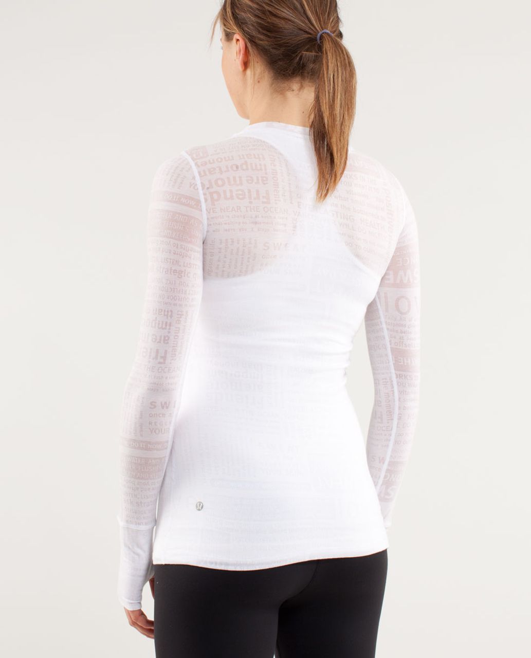 Womens Lululemon Manifesto Long Sleeve Sze- 4