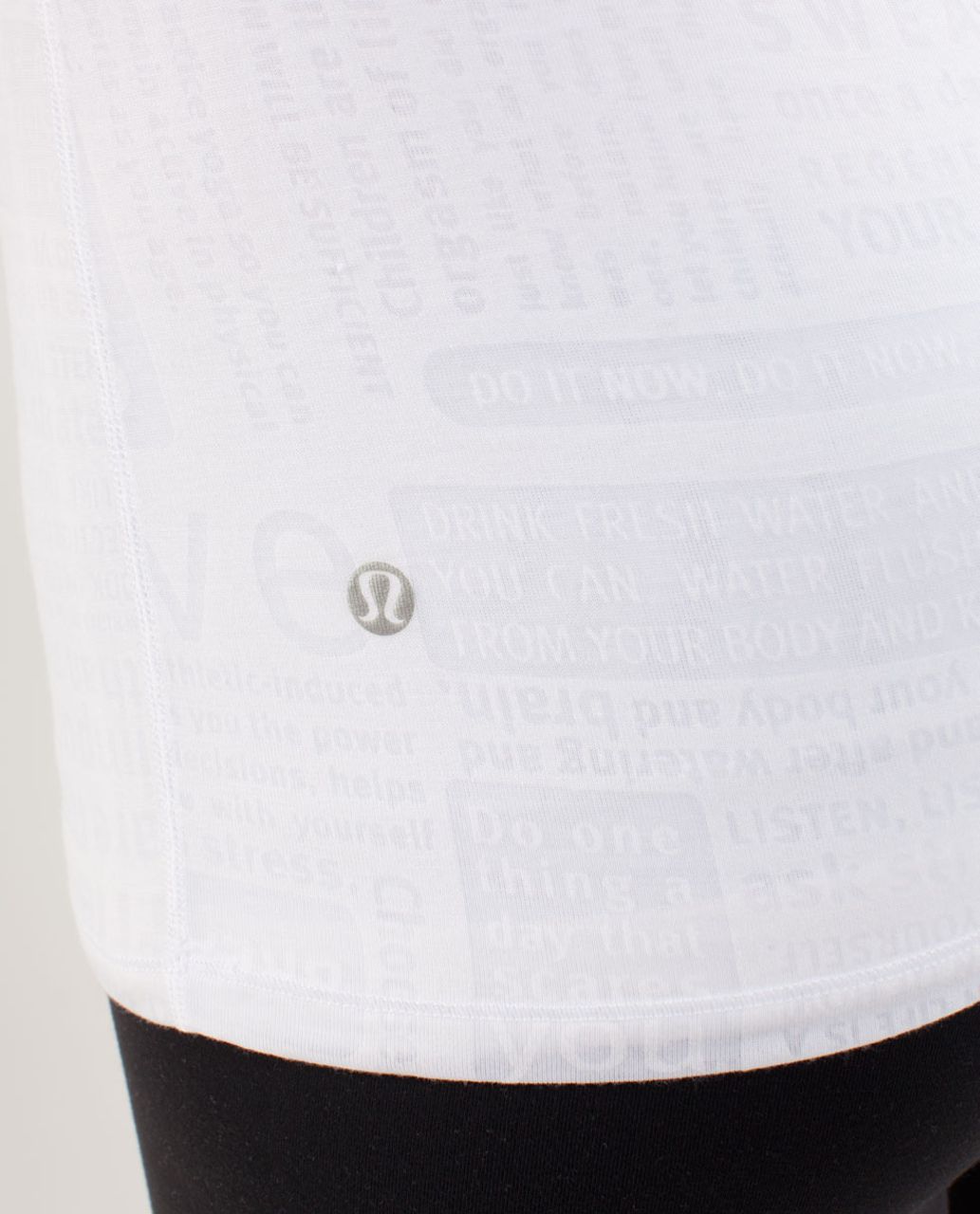 Lululemon Manifesto Long Sleeve Tee - White