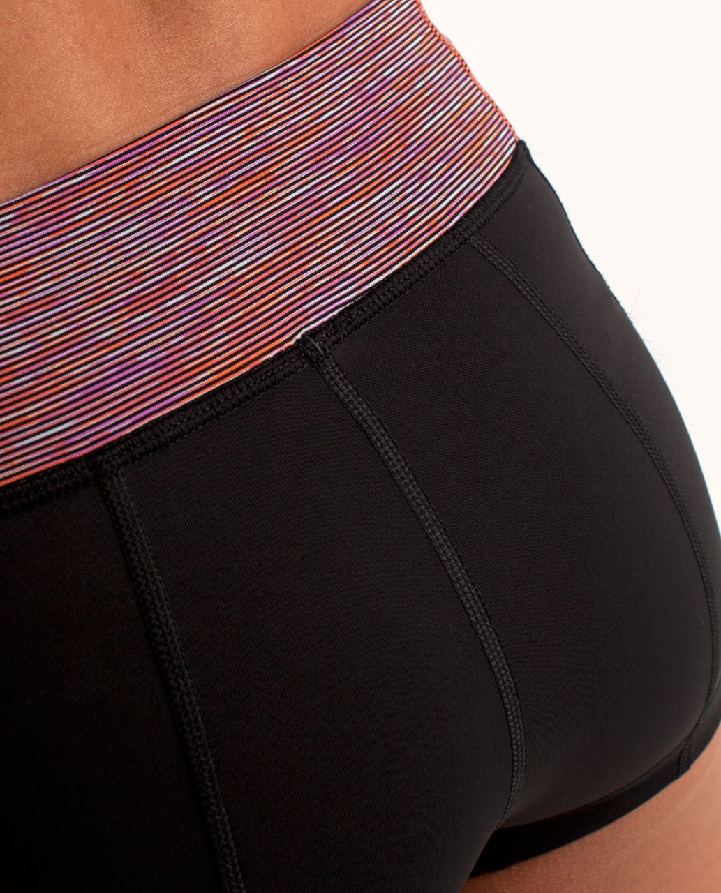 Lululemon Hot 'N Sweaty Short - Black /  Wee Are From Space Black March Multi