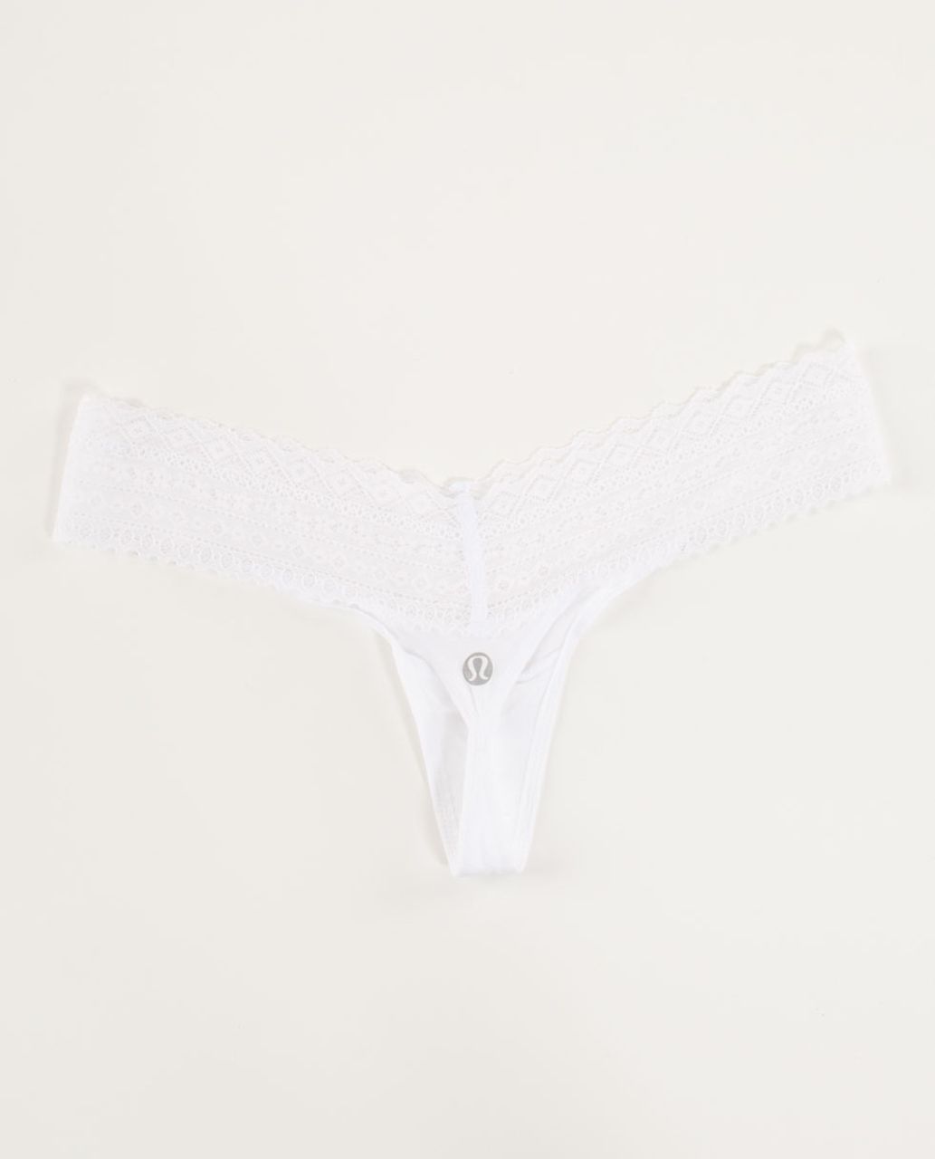 Lululemon Foxy Lulu Thong - White