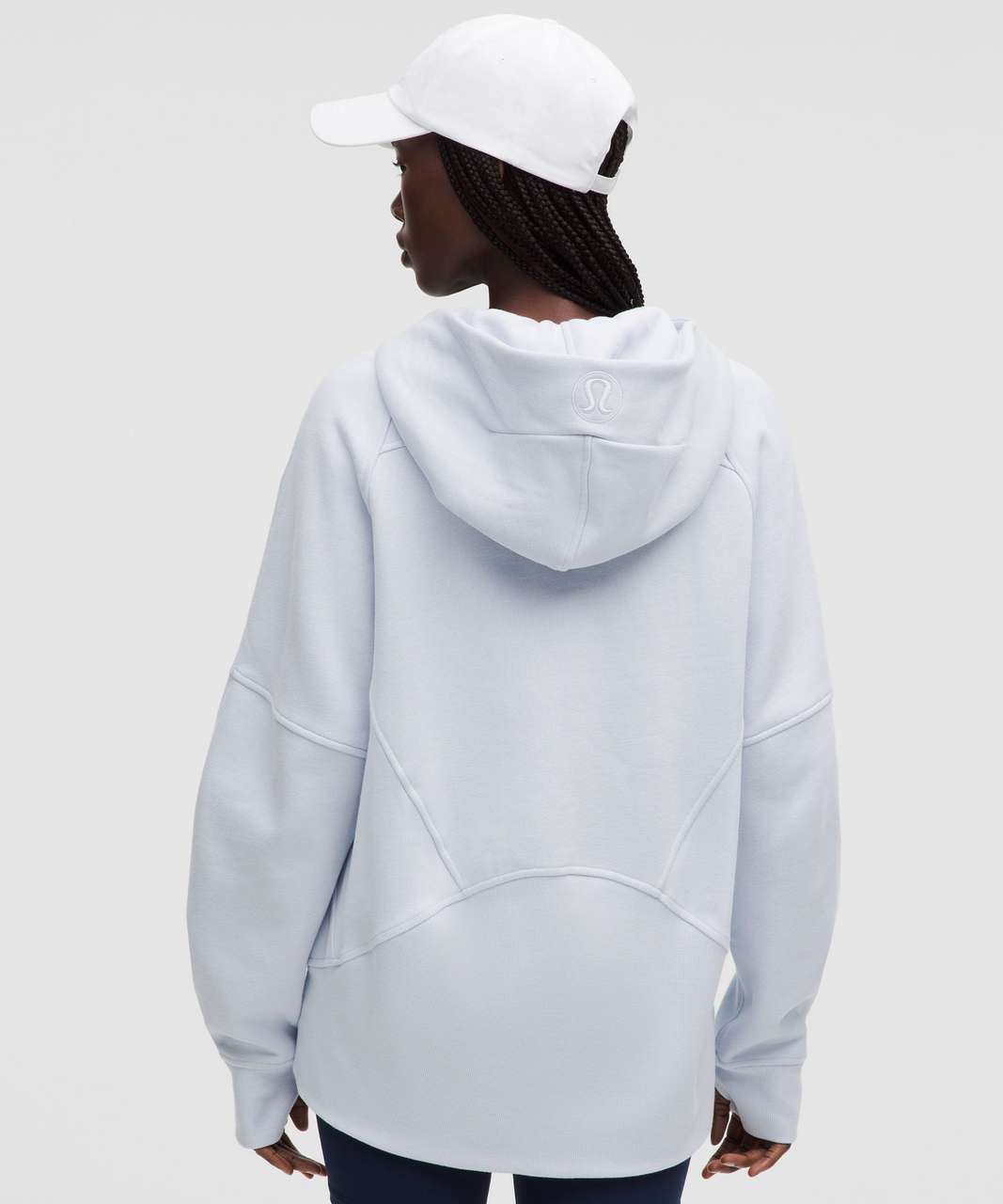 Lululemon Scuba Oversized Half-Zip Long Hoodie - Starch Blue Lululemon Scuba Oversized Half-Zip Long Hoodie - Starch Blue