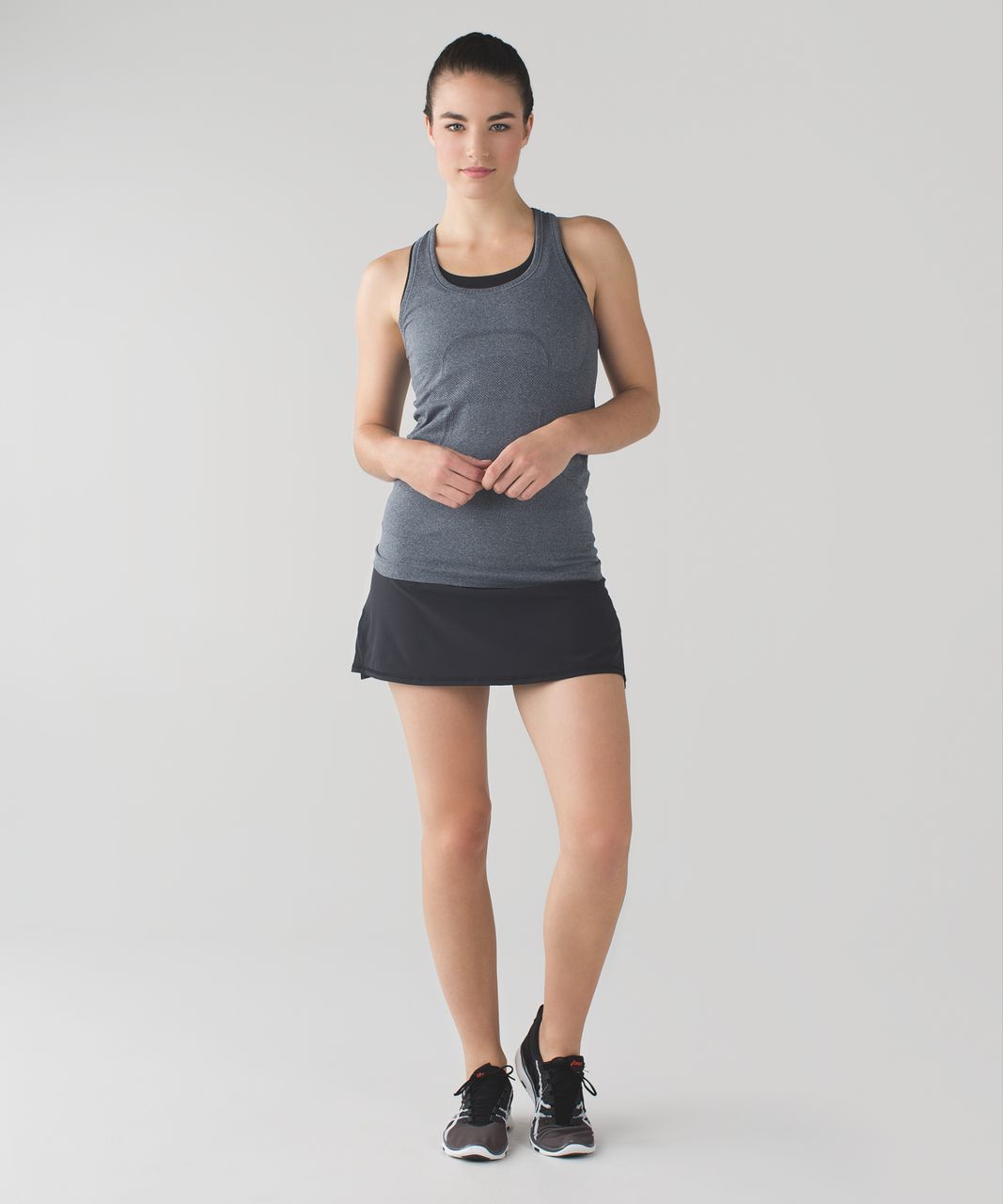 Lululemon Run: Pace Setter Skirt (Tall) - Sea Check Multi / Plum - lulu  fanatics