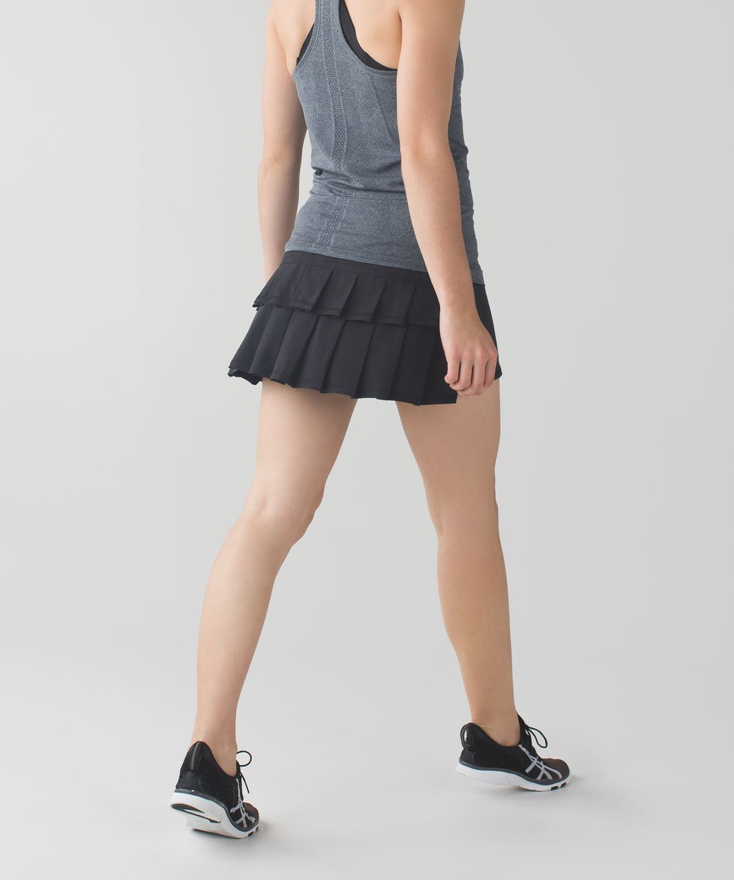 Lululemon Run Pace Setter Skirt *4-way Stretch Rocky Road Sand Dune Black  Size 6 - $44 - From weilu