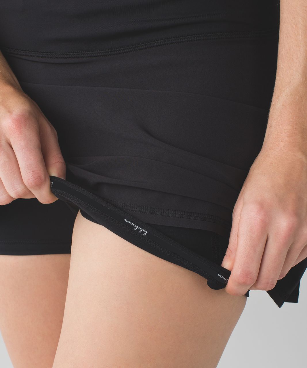 Lululemon Run:  Pace Setter Skirt - Black