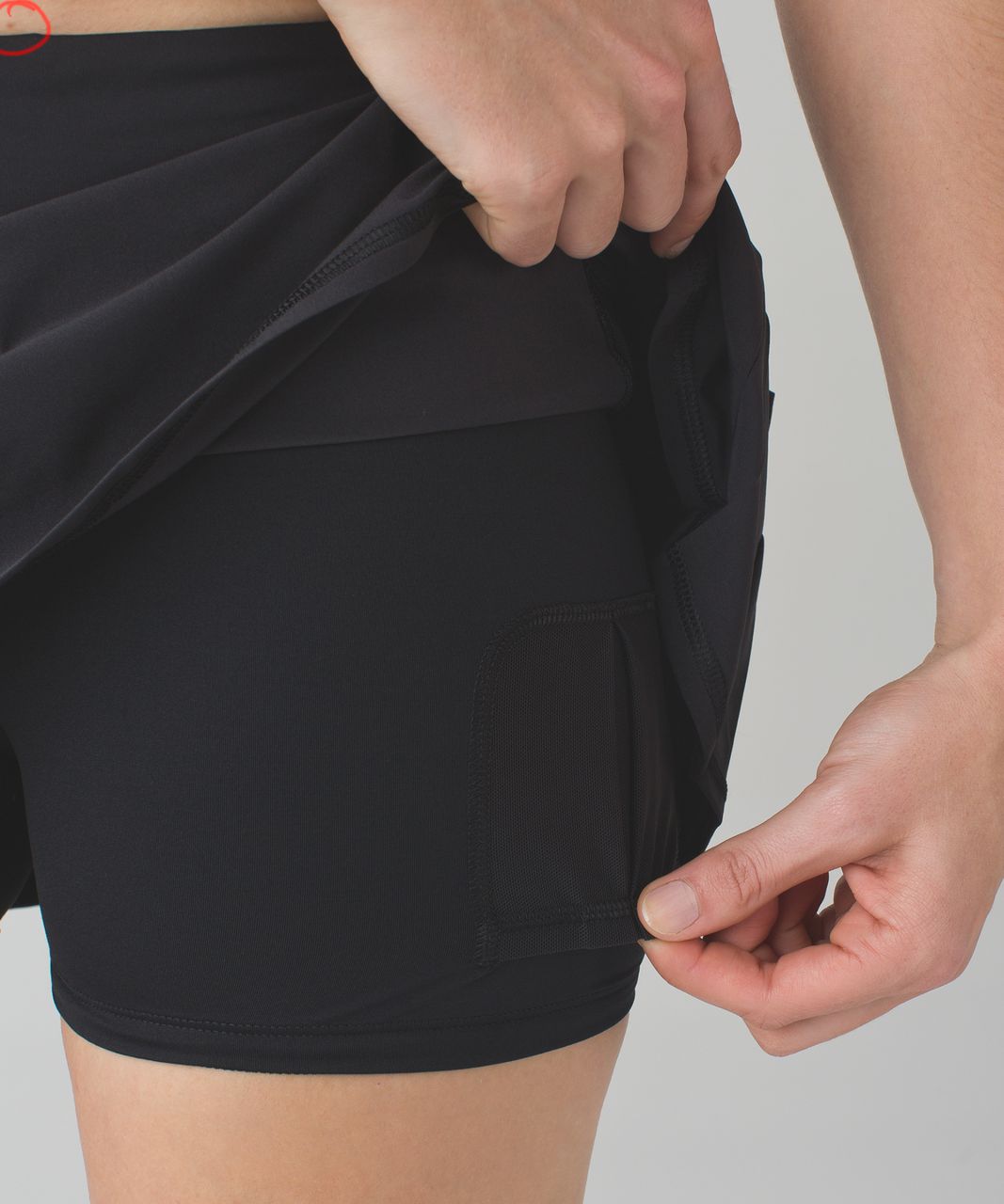 Lululemon Run: Pace Setter Skirt (First Release) - Black - lulu