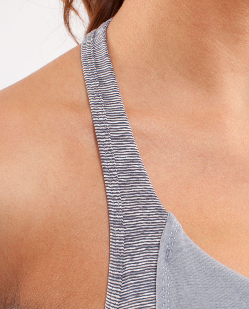 Lululemon Practice Freely Tank - Heathered Fossil /  Wee Are From Space White Combo