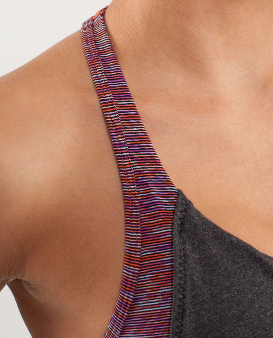 Lululemon Practice Freely Tank - Deep Coal /  Wee Are From Space Black March Multi