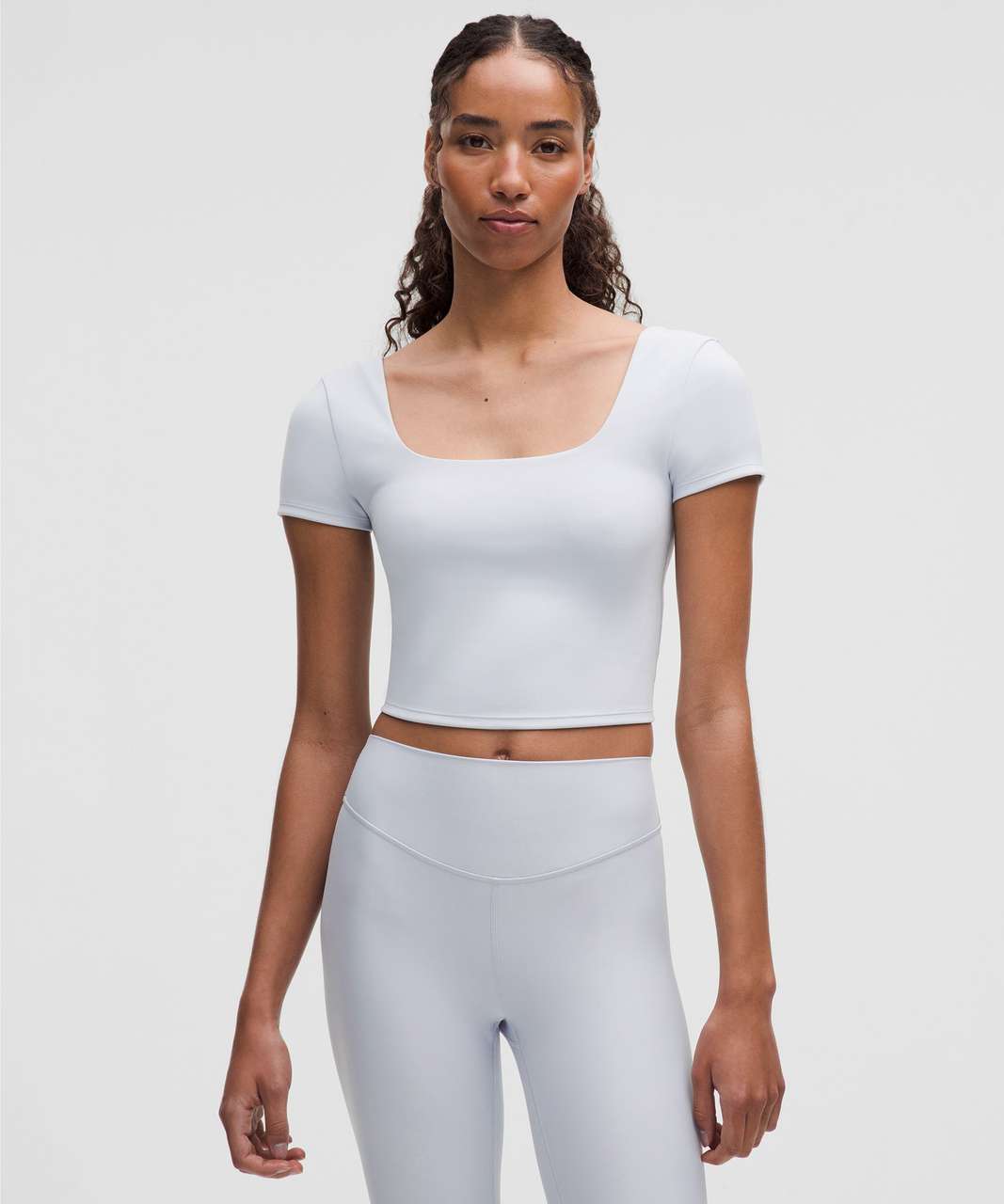 Lululemon Wunder Under SmoothCover Square-Neck T-Shirt Lululemon Wunder Under SmoothCover Square-Neck T-Shirt