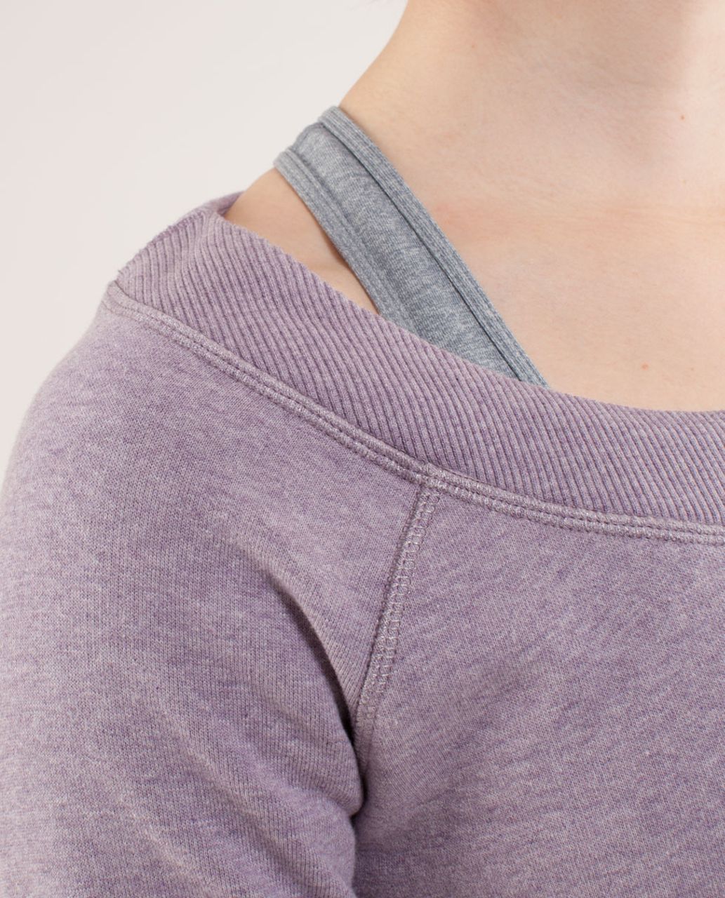 Lululemon Good Karma Pullover - Heathered Lavender Grey