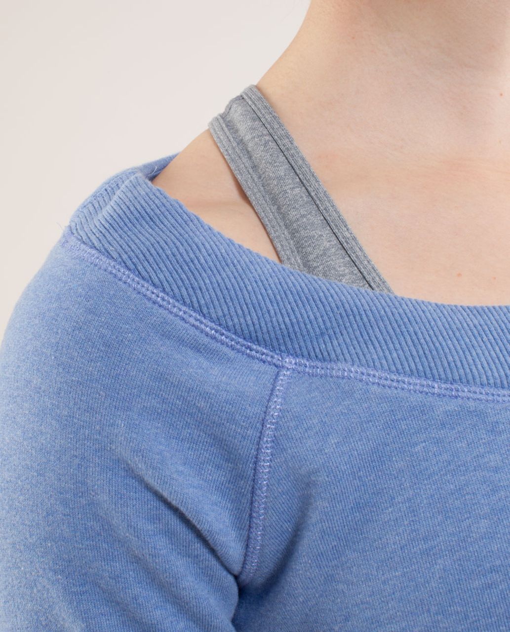 Lululemon Good Karma Pullover - Heathered Rocksteady