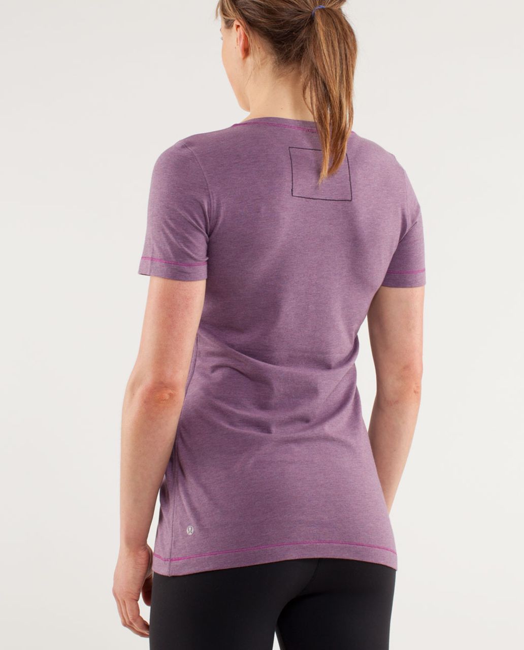 Lululemon Every Yogi Tee - Heathered Ultra Violet