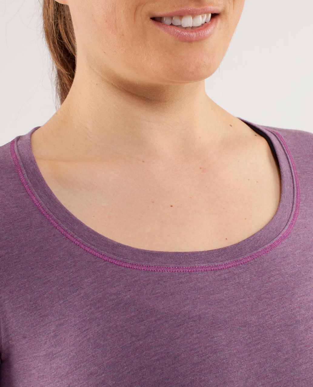 Lululemon Every Yogi Tee - Heathered Ultra Violet