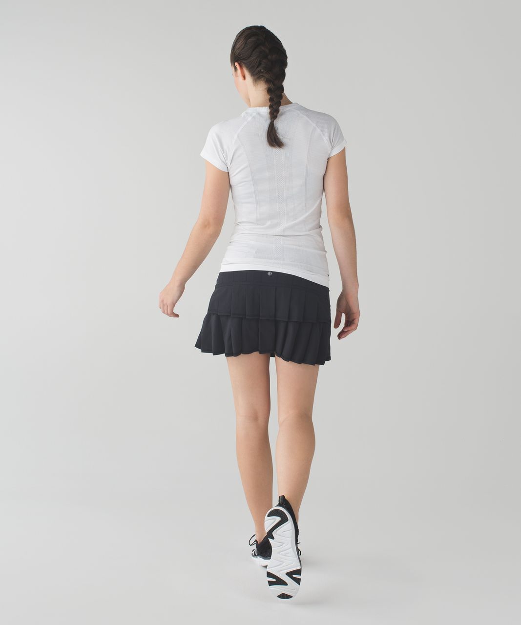 LULULEMON BLACK PACE SETTER TENNIS SKORT SIZE 6 TALL– WEARHOUSE