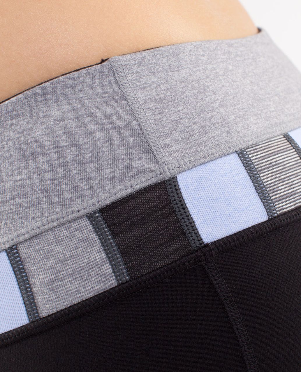 Lululemon Groove Pant (Tall) - Black /  Heathered Fossil /  Quilting Spring 16