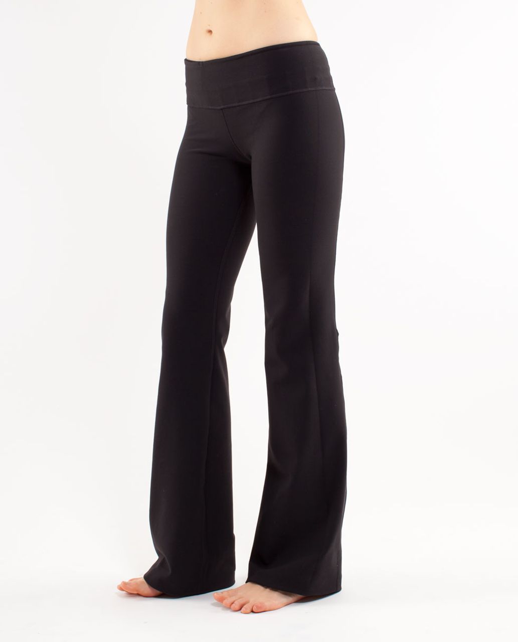 Lululemon Groove Pant (Tall) - Black /  Heathered Fossil /  Quilting Spring 16