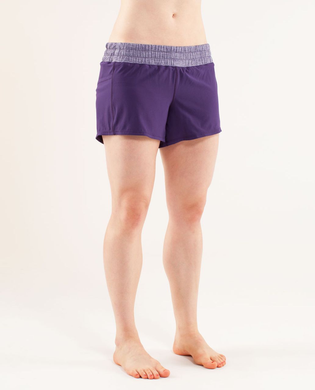 Lululemon Run:  Tracker Short II - Concord Grape