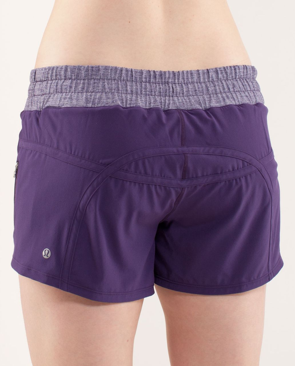 Lululemon Run:  Tracker Short II - Concord Grape