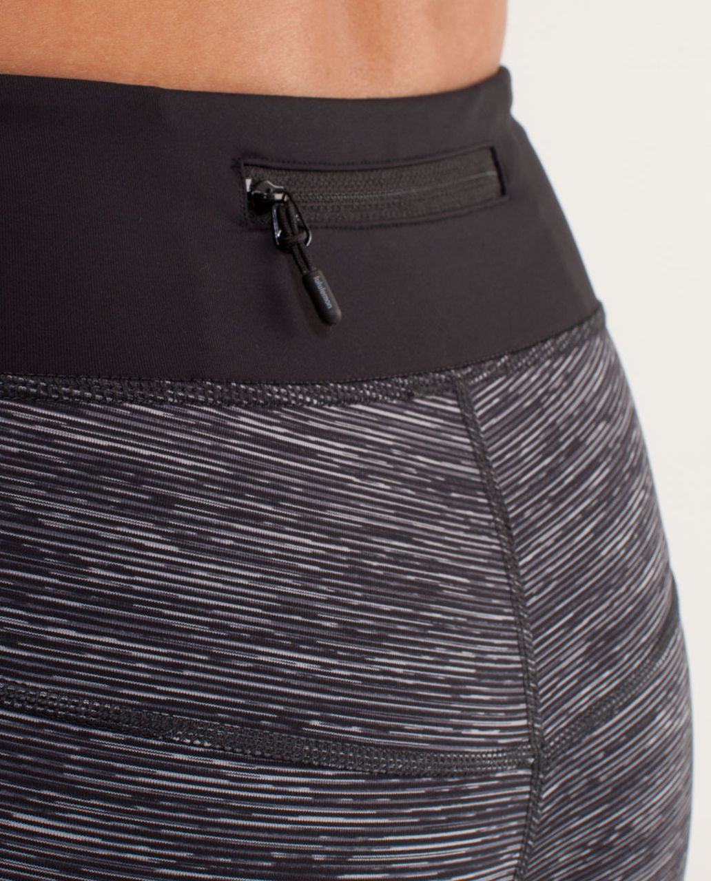 Lululemon Run:  Chase Me Pant - Wee Are From Space Black Combo /  Black