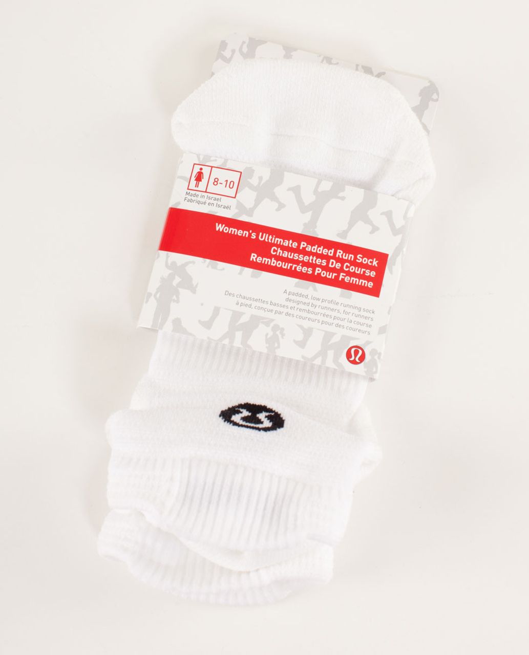 Lululemon Women's Ultimate Padded Run Sock - White