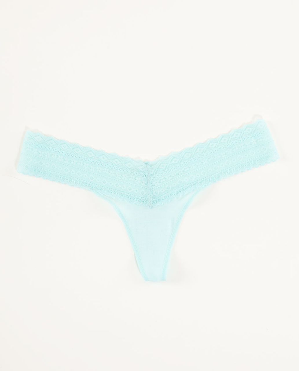 Lululemon Foxy Lulu Thong - Aquamarine