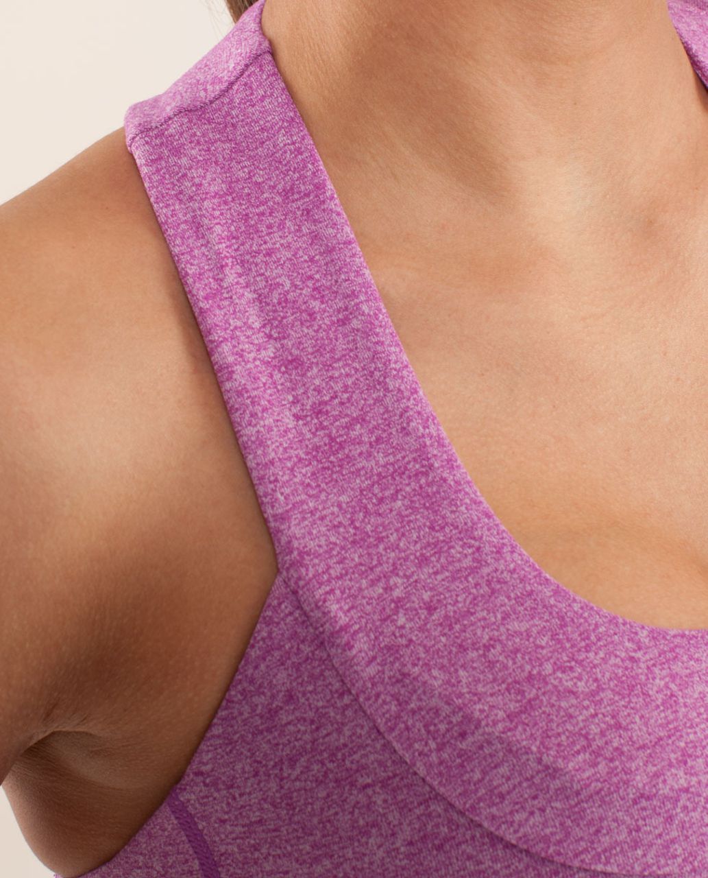 Lululemon Scoop Neck Tank - Heathered Ultra Violet