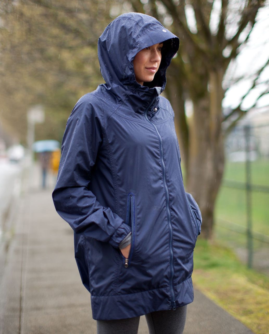 Lululemon No Rain No Gain Jacket - Deep 