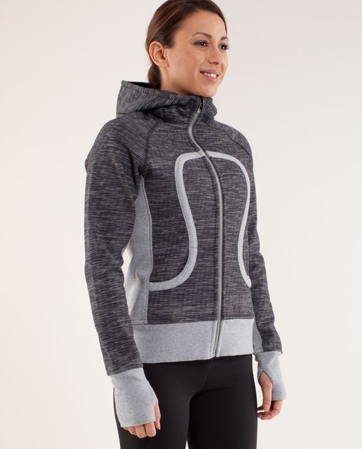 Lululemon Scuba Hoodie *Plush - Heathered Iced Iris / Dark Chrome - lulu  fanatics