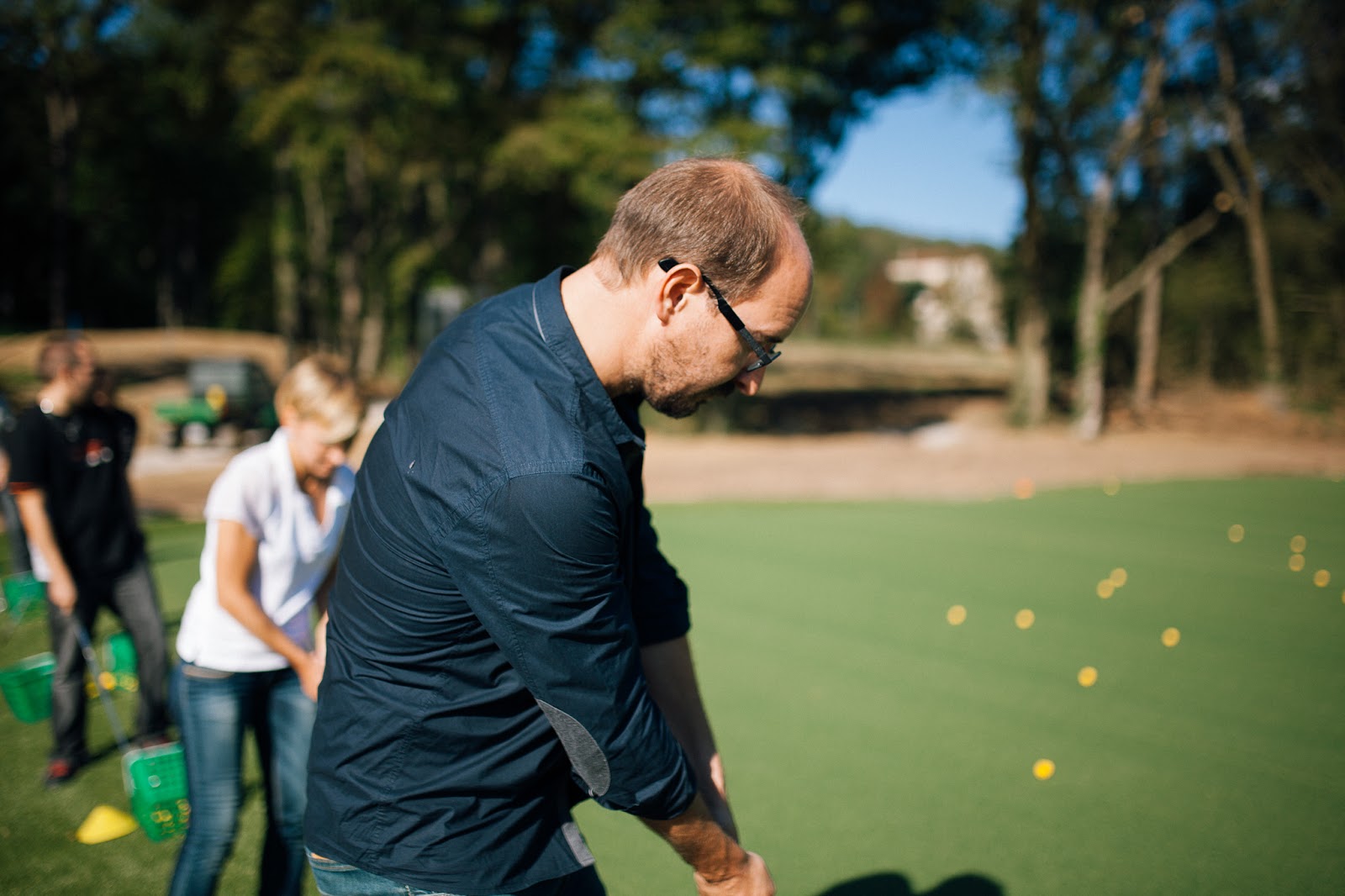 LumAppers playing golf