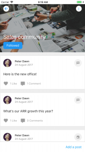 iOS Community Posts