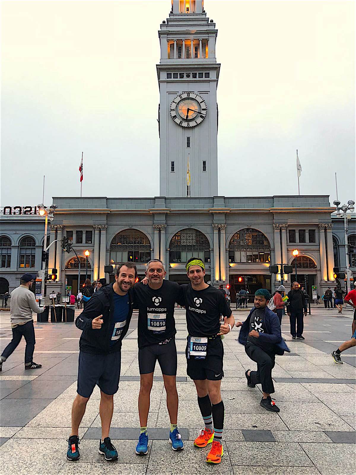 LumApps marathon team