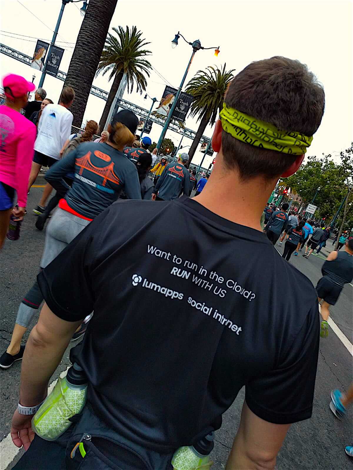 Our LumApps message for the marathon