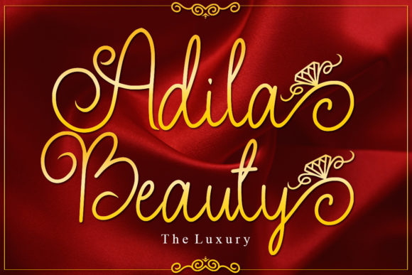 Main preview of Adila Beauty Font