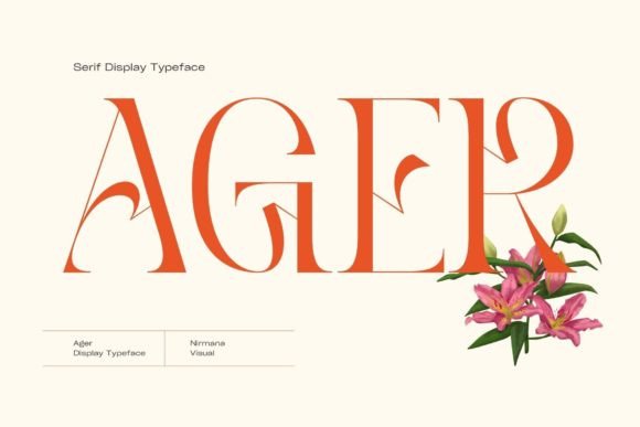 Preview of Ager Font