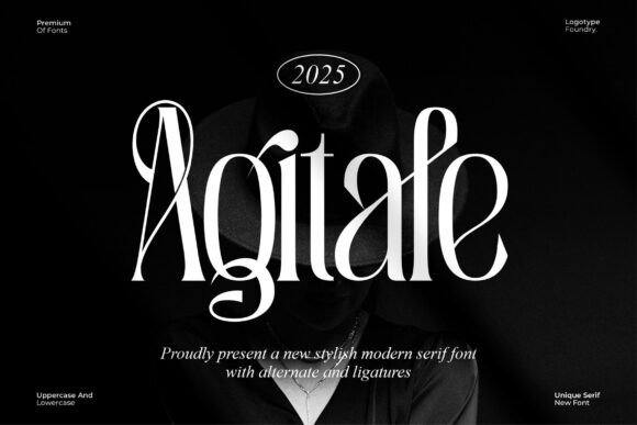 Preview of Agitafe Font