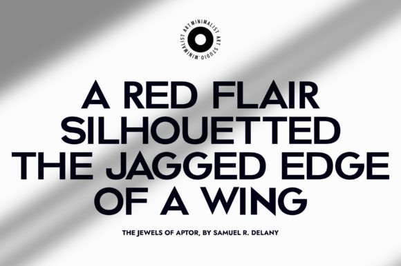 Thumbnail 4 of Agoma Font