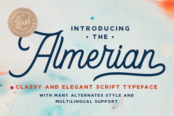 Preview of Almerian Font