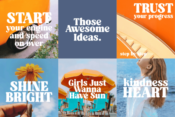 Thumbnail 2 of Aloha Nineties Font