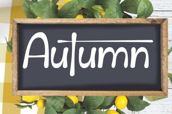 Thumbnail 4 of Alphabet Handwritten Font