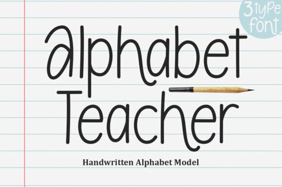 Preview of Alphabet Teacher Font
