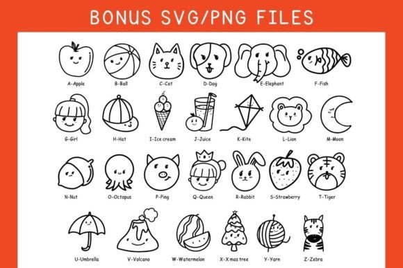 Thumbnail 4 of Alphabet Tracing Font