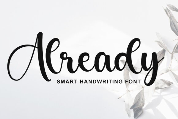 Preview of Already Font