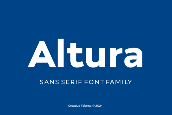 Preview of Altura Font