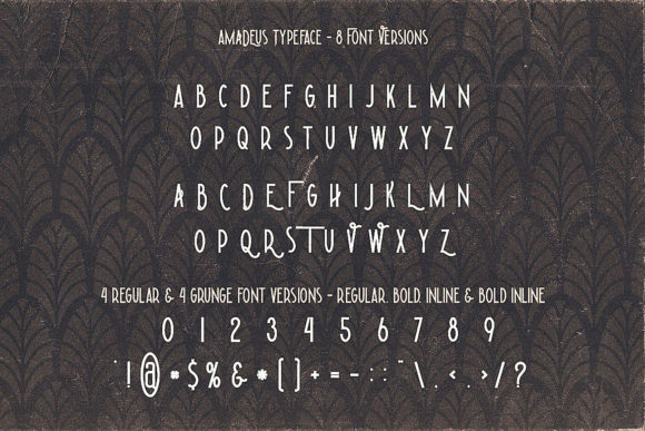 Thumbnail 2 of Amadeus Font