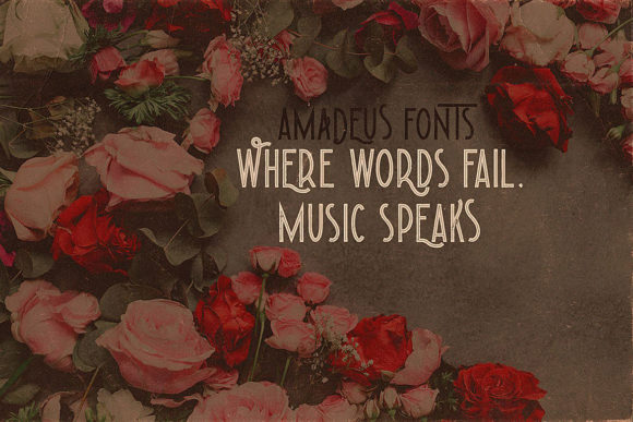 Thumbnail 4 of Amadeus Font