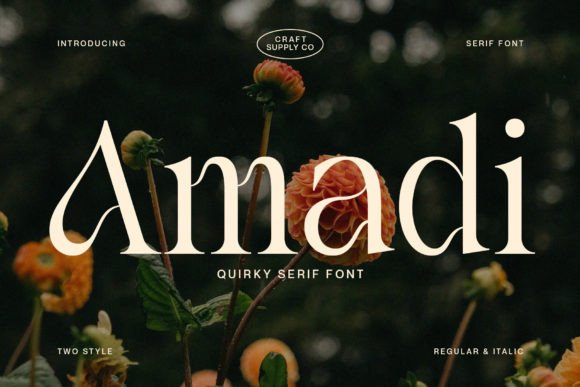 Preview of Amadi Font