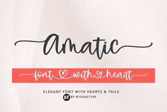 Preview of Amatic Font