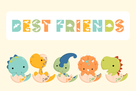 Thumbnail 4 of Amazing Dino Font
