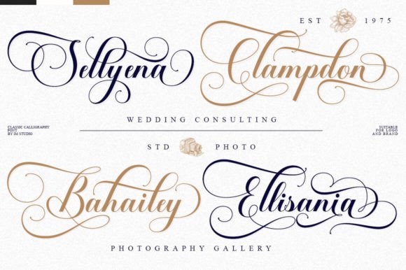 Thumbnail 4 of Amberaya Calligraphy Font