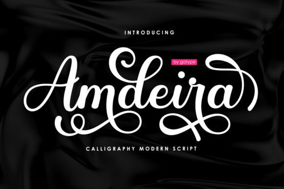 Preview of Amdeira Font